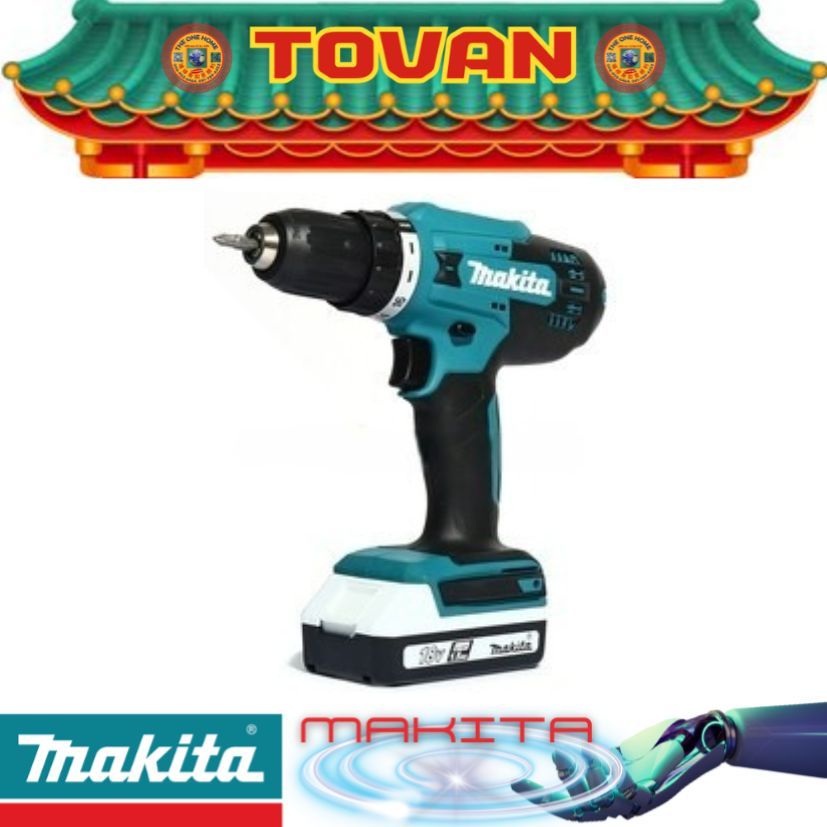 MAKITA รุ่น DF488D002 สว่านไขควงไร้สาย 18 โวลต์ # ออก..ใบเสร็จ-ใบกำกับภาษี..ได้ครับ..