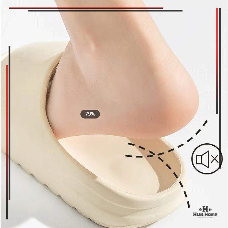 รองเท้าแตะลําลอง รองเท้าแตะ นิ่มและทันสมัย สไตล์เกาหลี สำหรับผู้ชายและผู้หญิง มี 2 สี เข้ากับทุกการแต่งกาย - รูปที่ 6