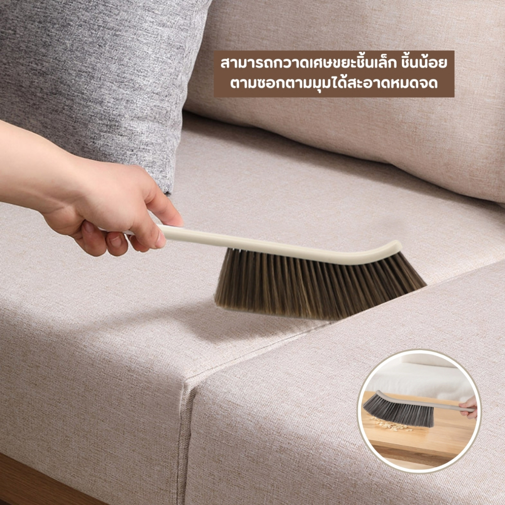 THEWIN แปรงปัดฝุ่น ไม้ปัดฝุ่น แปรงปัดฝุ่นอเนกประสงค์  แปรงขนพลาสติก PET คละสี ขนแปรงหนาแน่นและนุ่ม - รูปที่ 4