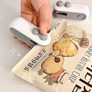 เครื่องซีลขนาดเล็ก พกพา 2 in 1 เครื่องซีลถุง ชาร์จ USB กันความชื้นและกันฝุ่น ใช้งานง่าย ATTCH