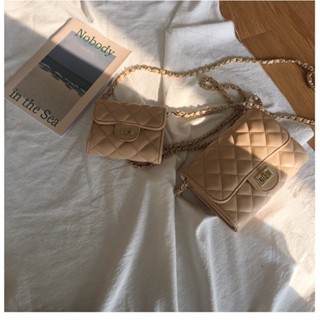 (B-1138)🔥กระเป๋าสะพายข้าง สไตล์วินเทจคลาสสิค ฮิตมากตอนนี้ หน…