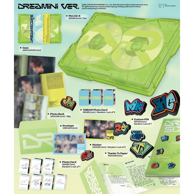 พร้อมส่ง อัลบั้ม NCT DREAM 【DREAMSCAPE】