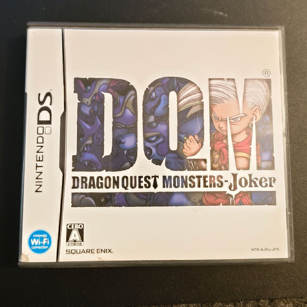 Nintendo DS ตลับเกมส์พร้อมกล่องแท้ dragon quest monsters-joker