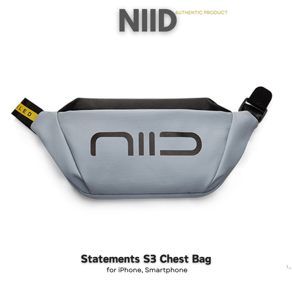 NIID Statement S3 Chest Bag กระเป๋าสำหรับ iPhone, Samsung, Huawai, Vivo, Oppo หรือ Smartphone ทุกรุ่น