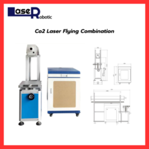 เครื่องเลเซอร์มาร์คกิ้ง CO2 RF สำหรับโลหะและแก้ว