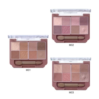 CANMAKE Petit Palette Eyes (Matte Type) พาเลทอายแชโดว์ เนื้อแมตต์ 8 สี