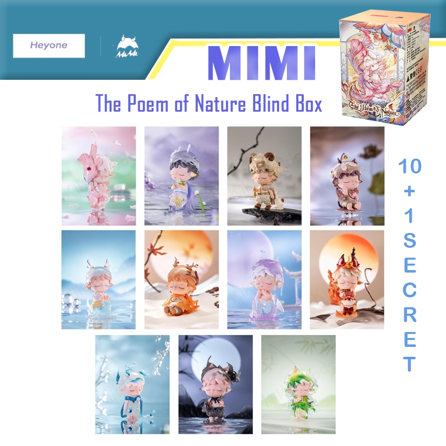พร้อมส่งจากไทย กล่องสุ่ม MIMI The Poem Of Nature Series Mystery Blind Box Heyone ของแท้ 100%