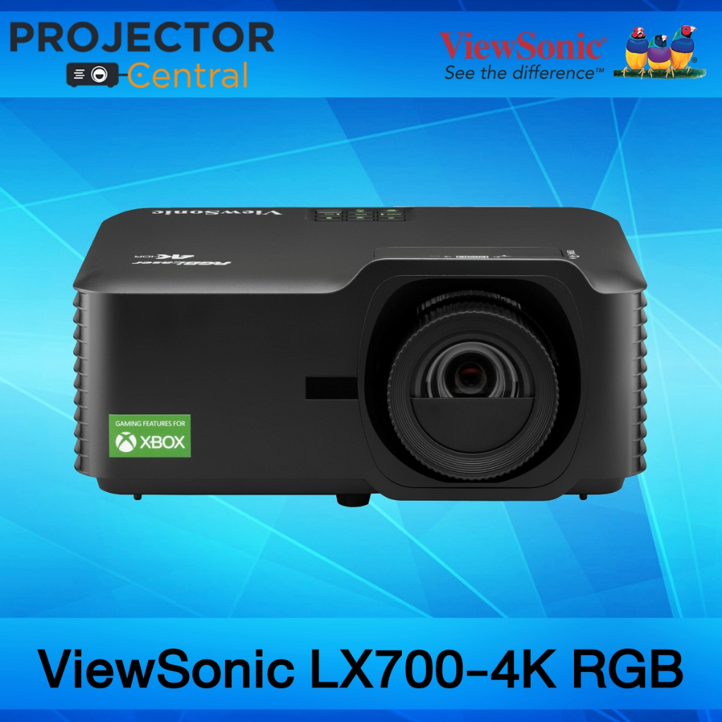 ViewSonic LX700-4K RGB Laser Home Cinema Projector (5200 RGB Laser, 4K-UHD)
