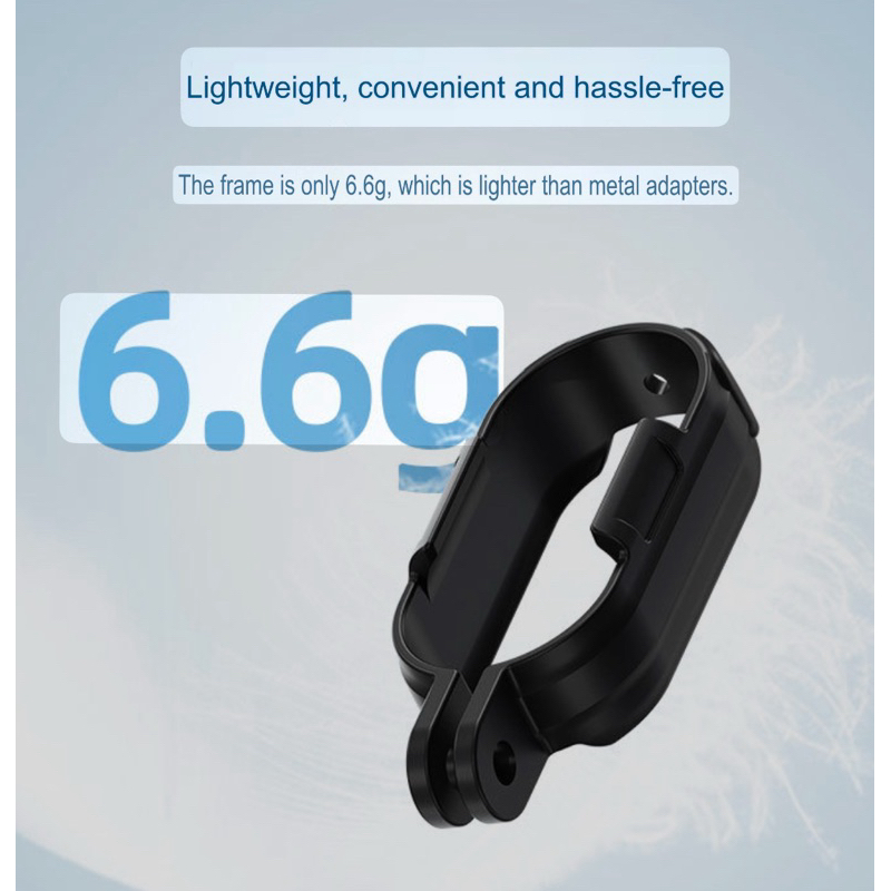 FLYMILE เคส แนวนอน และ แนวตั้ง สำหรับ INSTA360 Go3S , GO3  Horizontal and vertical PROTECTIVE FRAME (plastic) เฟรม