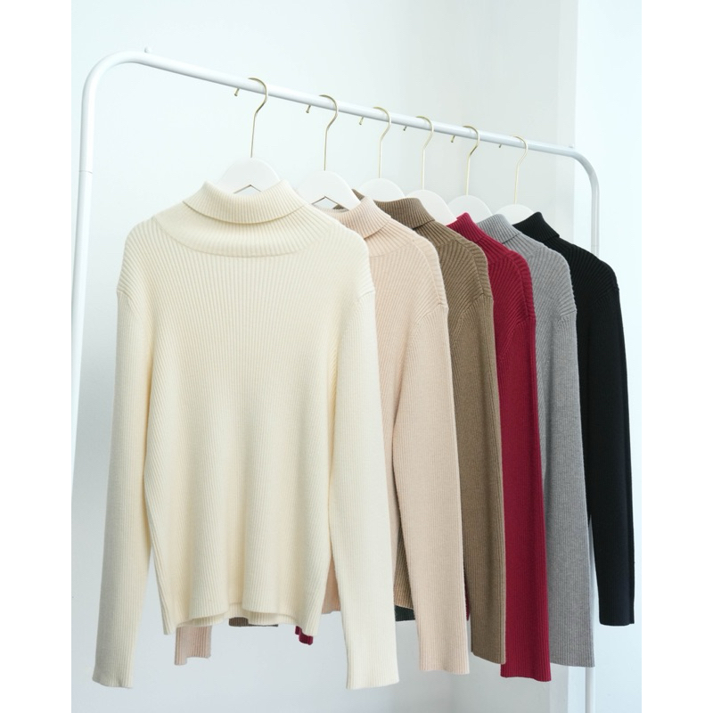 S120 - Basic turtle neck sweater