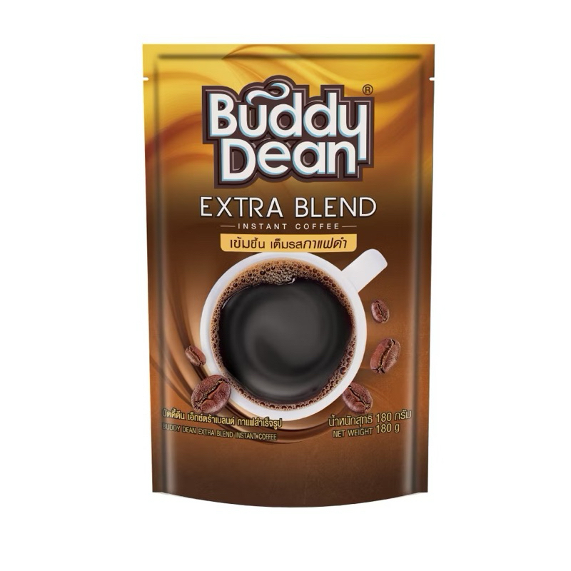 Buddy Dean EXTRA BLEND กาแฟสำเร็จรูป 180 กรัม