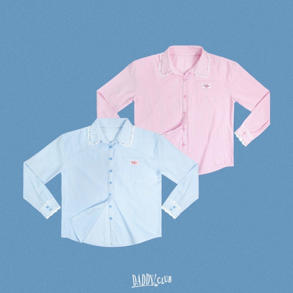 DADDYCLUB | Slippy Over Shirt เสื้อเชิ้ตแขนยาว สุดน่ารัก