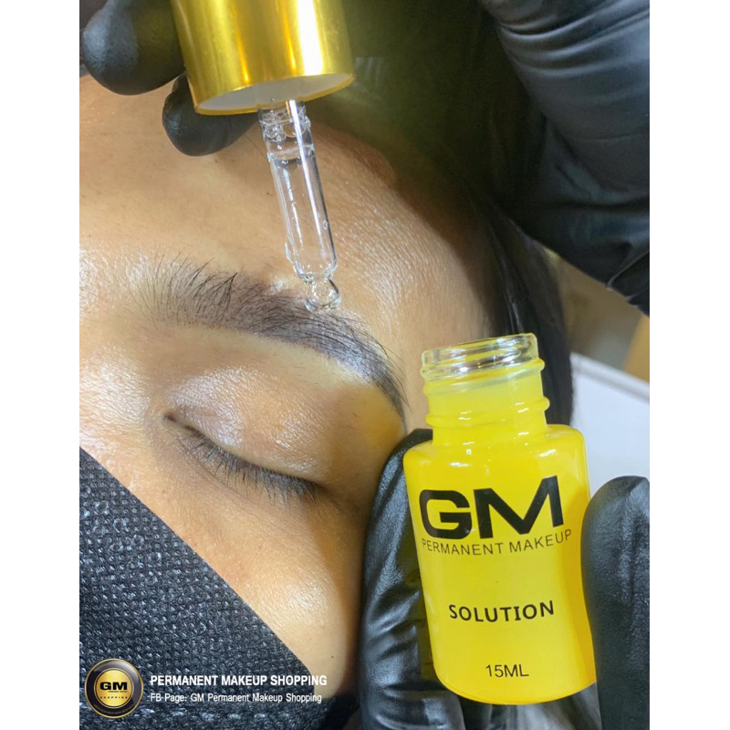 Solution หยดลงในสี ๆติดขึ้นง่าย(แถมแปรงลิป)