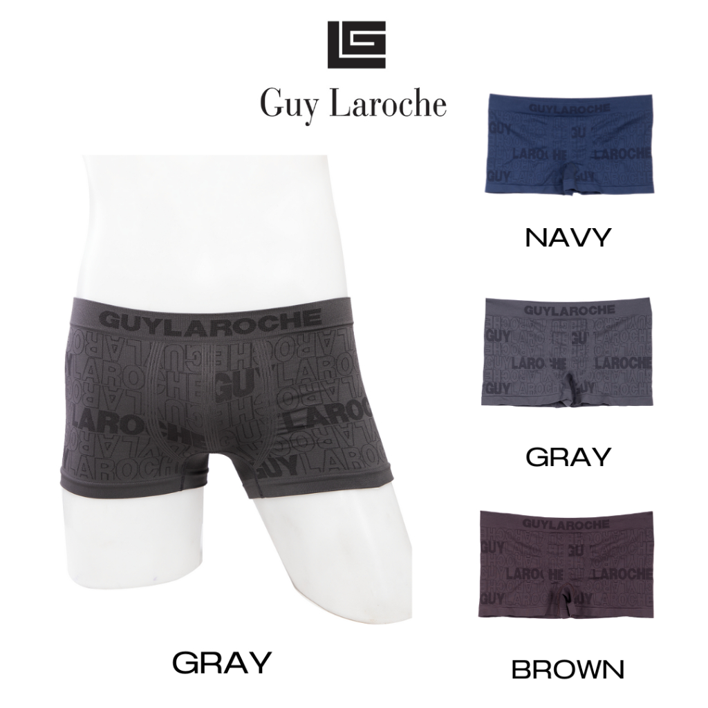 Guy Laroche กางเกงในชาย Seamless ทรงTunk มี 3 สี รุ่น JUU6839W4