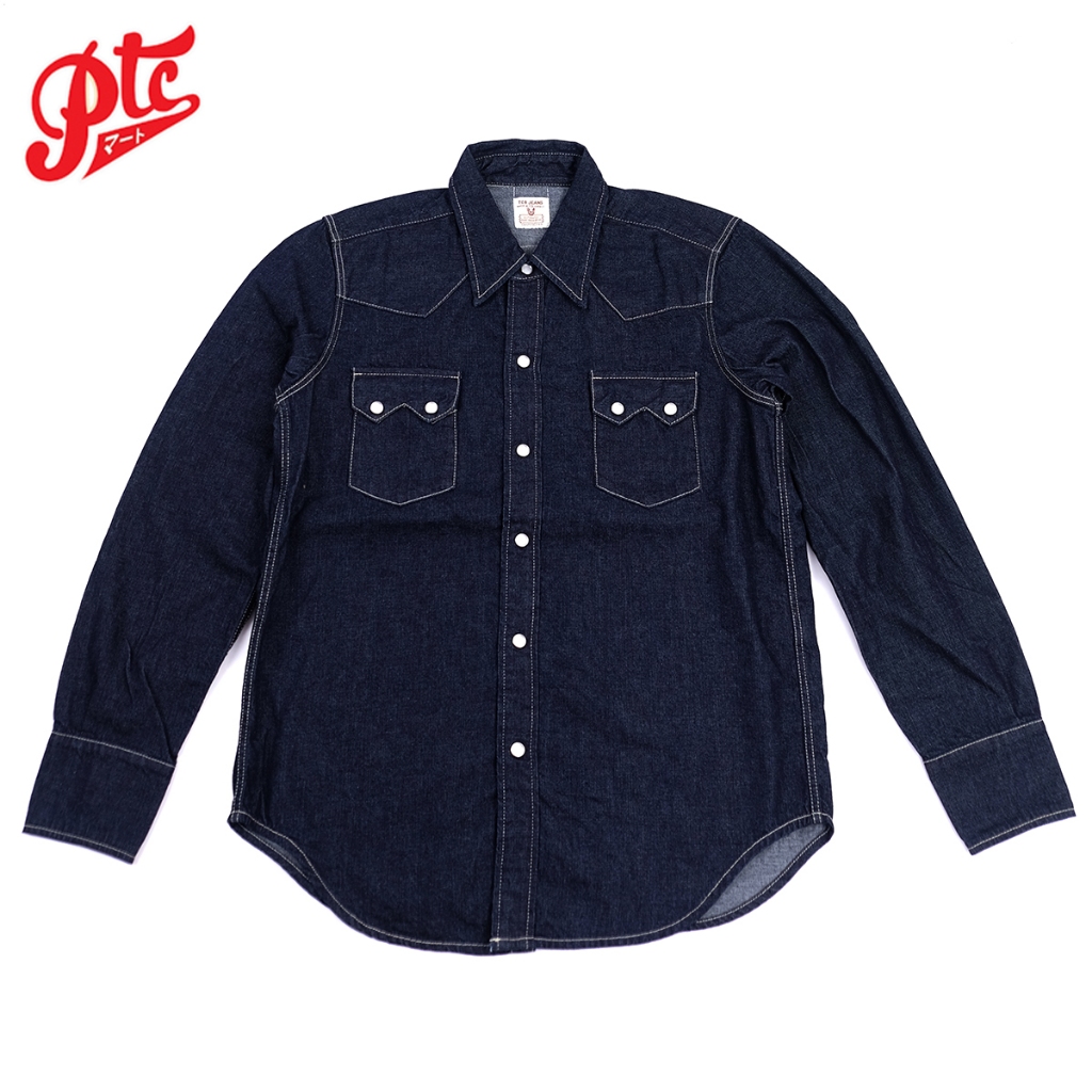 เสื้อเชิ้ต TCB Dude Ranch Shirt 8.5oz Denim