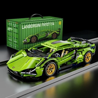 【ราคาถูก COD】1280pcs Lamborghin ตัวต่อ ของเล่นรถ 1:14ขนาดใหญ่ รถของเล่น ของเล่นเด็กผู้ชาย ของขวัญสําหรับเด็กผู้ช