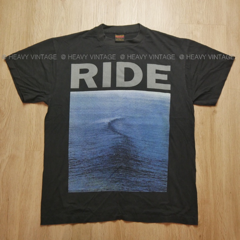 RIDE NOW HERE เสื้อวินเทจ เสื้อทัวร์ วงร๊อค heavy vintage shirt