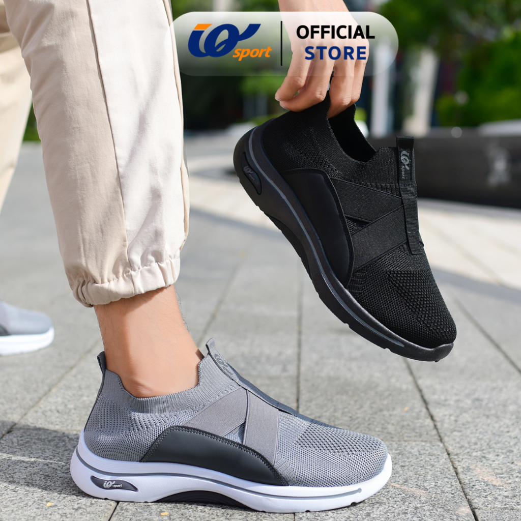 รองเท้าผ้าใบ  IQ Shoes แบบสวม มี2สี  รหัส NL7-MG24019M