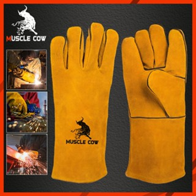 ถุงมือหนังงานเชื่อม 10.5