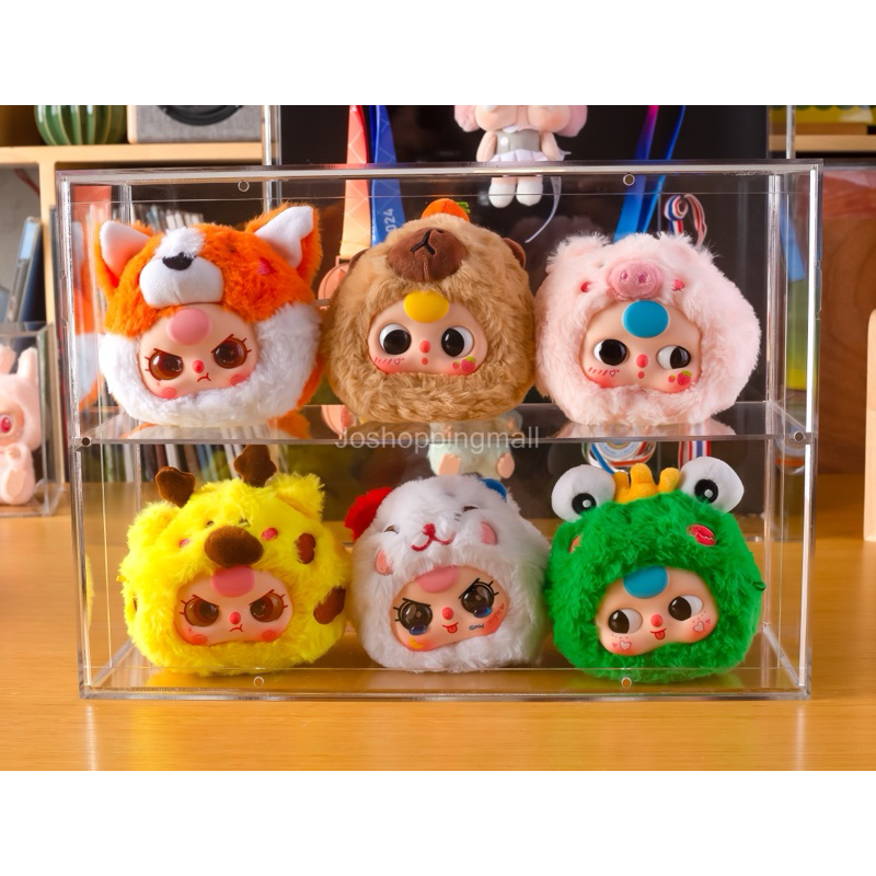 พร้อมส่ง - กล่องอะคริลิค สำหรับ โมเดล เช่น Baby tree ฝาหน้าเปิดทั้งแผ่นติดแม่เหล็ก เนื้อหนา แข็งแรง งานไทย ใสแจ่ว
