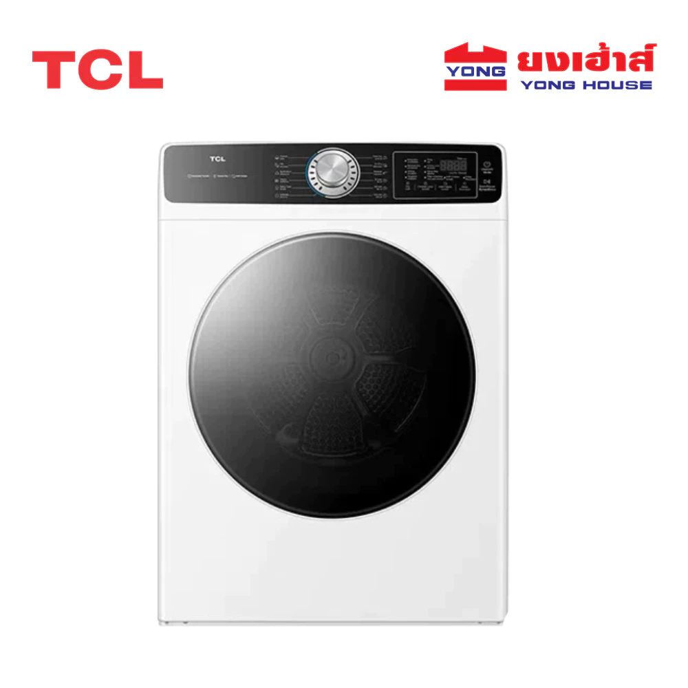 [HOT DEAL] TCL Dryer เครื่องอบผ้า 9 kg. รุ่น WT09KFDYW และ 11 kg. รุ่น WT11KFDYW เครื่องอบผ้าฝาหน้า Venting ตั้งเวลาอบ