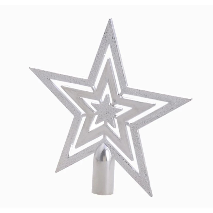 ดาว 3 ชั้น ดาวประดับยอด ต้นคริสมาส คริสมาส Christmas Tree Topper Star Decorations - รูปที่ 7