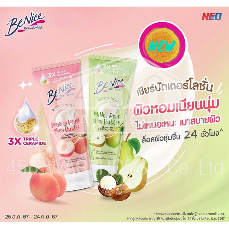 Benice Shea Butter Lotion 170ml.