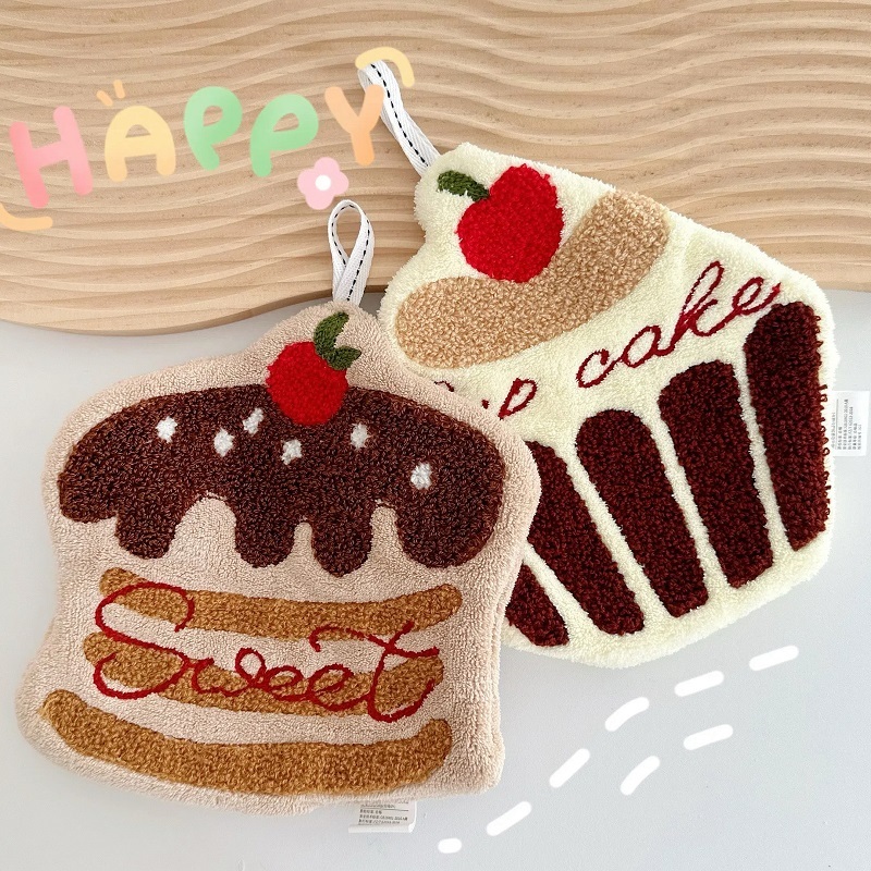 ผ้าเช็ดมือ ผ้าเช็ดตัว หนานุ่ม ดูดซับน้ําได้ดี ผ้าเช็ดมือน่ารัก นุ่มนิ่ม คุณภาพดี มีหลายลาย ATTCH