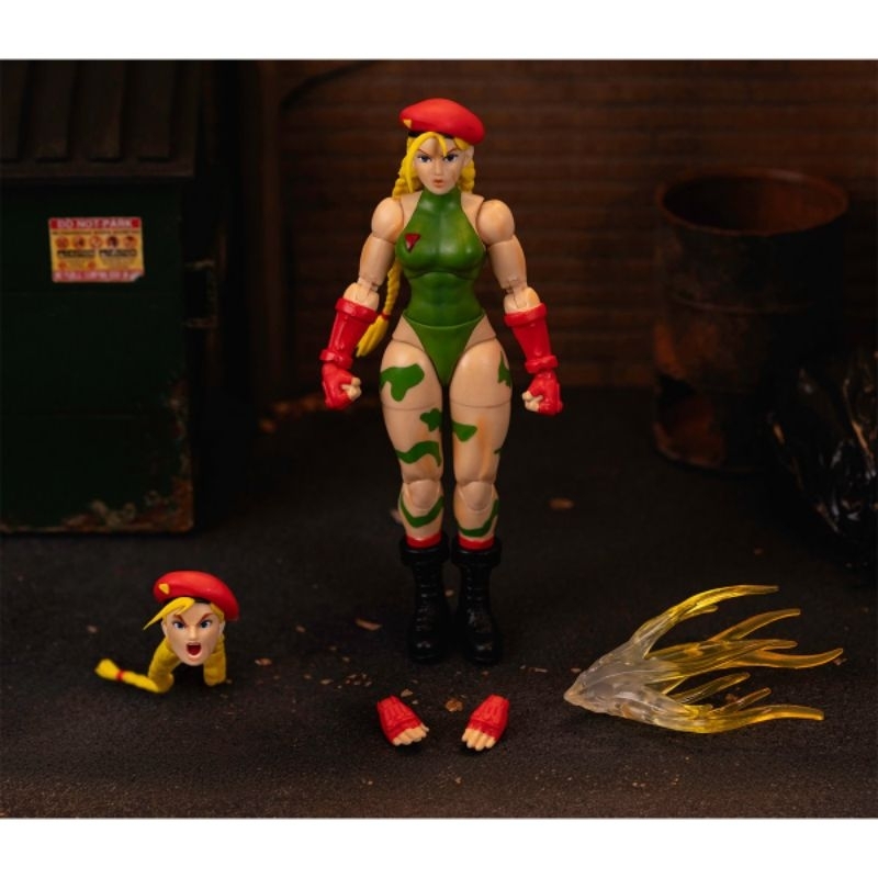 Jada Toys Jada Toys Street Fighter II Cammy 1/12 Scale Action Figure