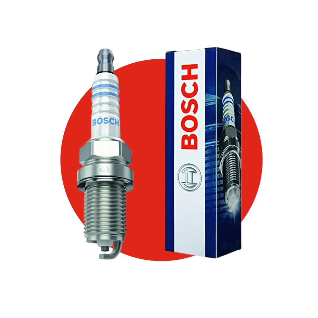 หัวเทียน BENZ A111/A104 F8DC4 เบอร์เปลี่ยนเป็น FR8DC (สินค้าลอทใหม่) Bosch แท้