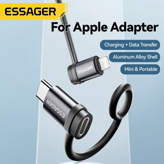 Essager 3A OTG Adapte Type-C to L to Type-C Aluminum Shell 480Mbps โอนถ่ายข้อมูล ชาร์จเร็ว
