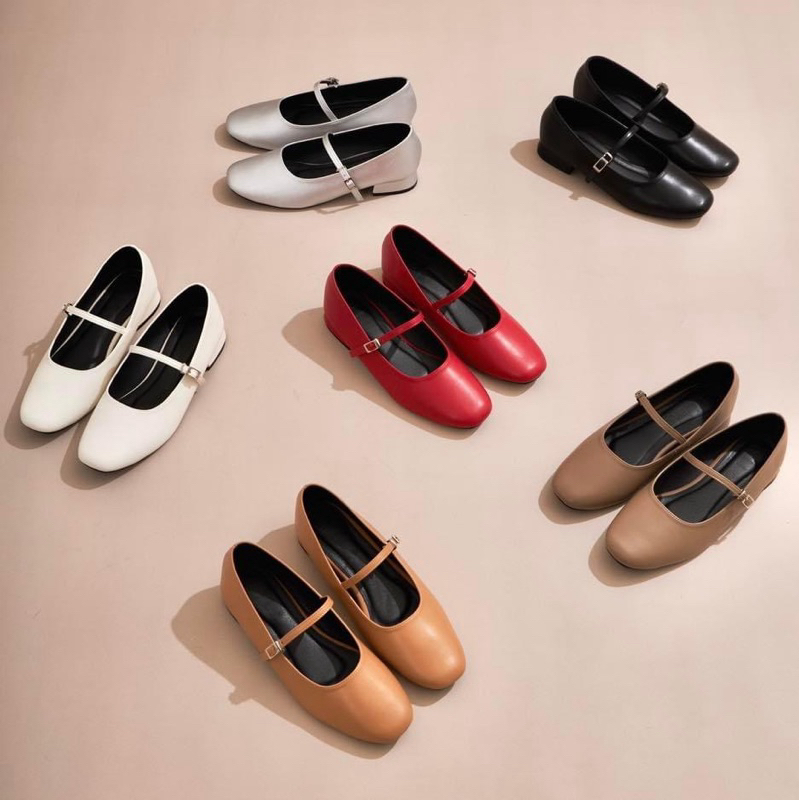 Cocoshoes’ รุ่น II-2 (ไอไอ-2) รองเท้าแมรี่แจน everyday look พื้นนิ่ม