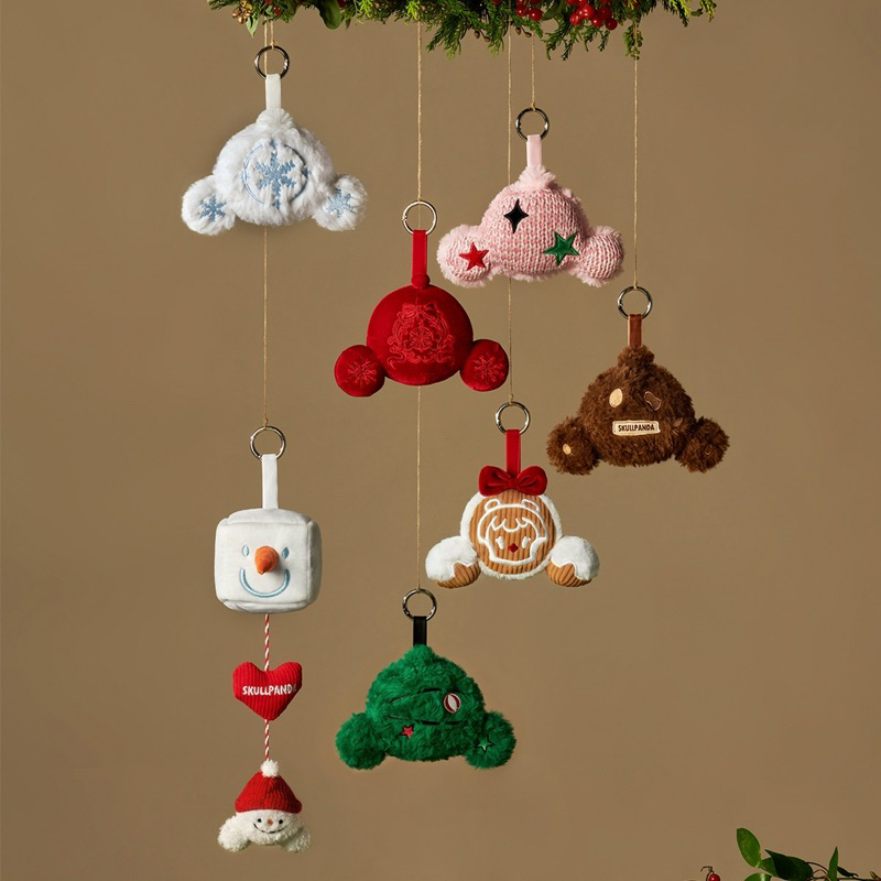 พร้อมส่ง เช็คการ์ด - SKULLPANDA Tell Me What You Want Series Plush Pendant