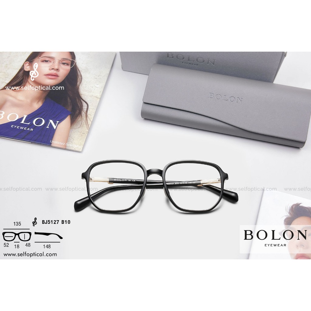 กรอบแว่น BOLON HONMACHI BJ5127 Size 52 ลิขสิทธิแท้ 💯% โดย SELF Optical