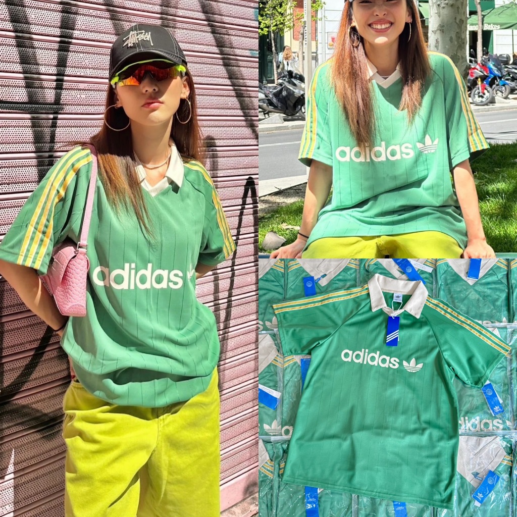 เสื้องานแบรนด์ ผ้าดี ผ้าเป๊ะชนช็อป ดีเทลสกรีนอก และเย็บแทบที่แขน รุ่นนี้ต้องเก็บค่า เอาไปแมชได้ลุคสปอร์ตชิคๆเลยค่า
