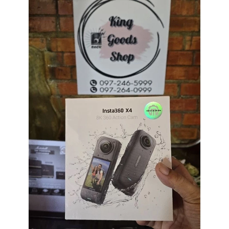 พร้อมส่ง ลดแรง🔥Insta360 X4 กล้อง Action แบบ 360° ความละเอียดระดับ 8K ระบบกันสั่น,เสียงดี มุมภาพสวย ของแท้ประกันศูนย์ไทย thumbnail 9