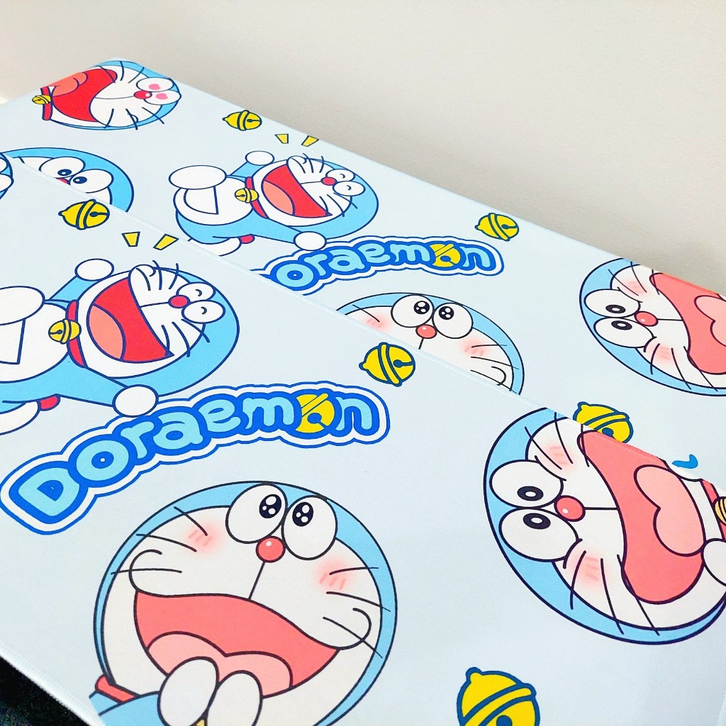 Doraemon พร้อมส่ง แผ่นรองเม้าส์ รองเม้า คีย์บอร์ด ยาว 800*300 มม. โดเรม่อน ลายการ์ตูน ยึดเกาะพื้นดี - รูปที่ 7