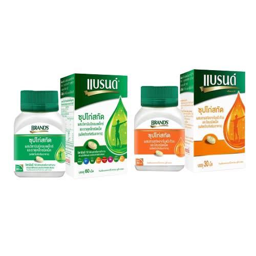 #Brand's แบรนด์ ซุปไก่สกัด ผสมใบแปะก๊วย 30เม็ด