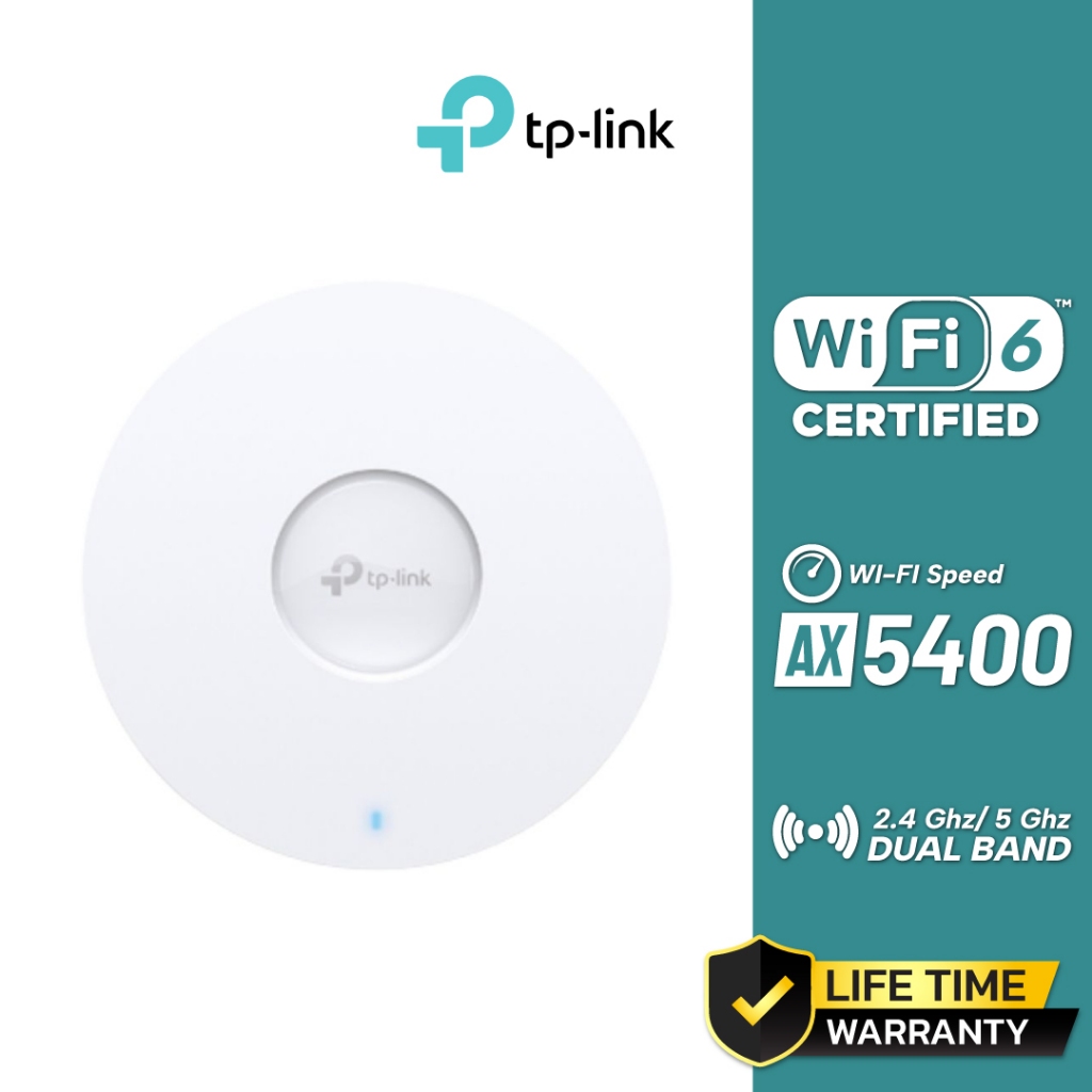 TP-LINK AX5400 Ceiling Mount WiFi 6 Access Point รุ่น EAP670