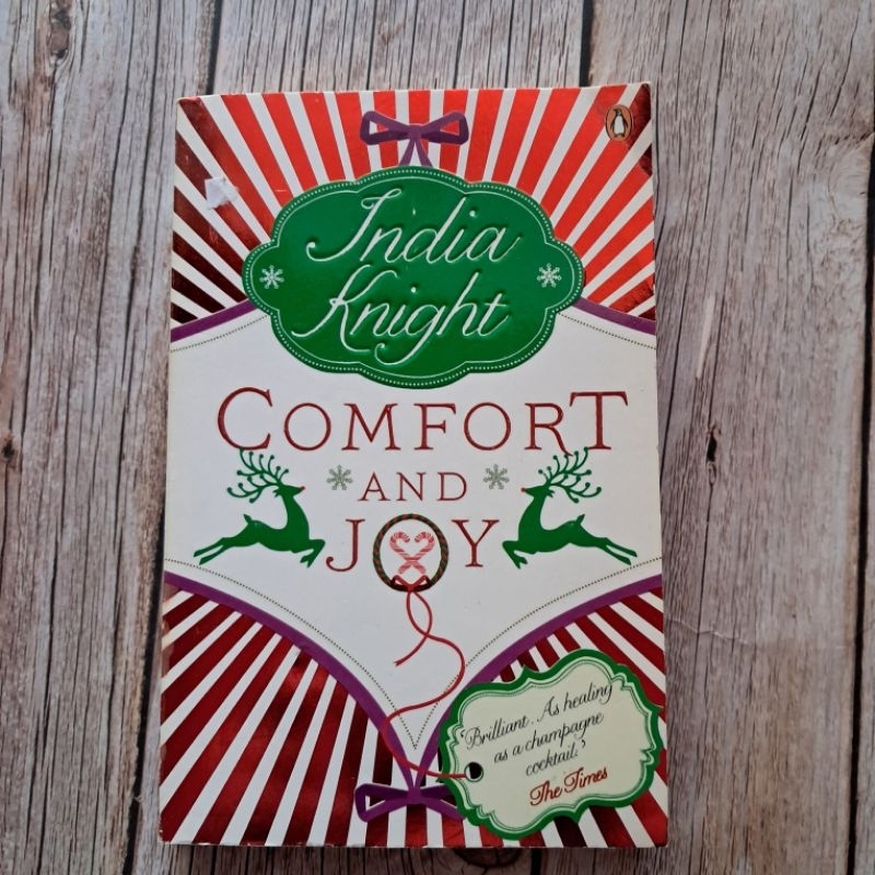 #มือสอง นิยายผู้ใหญ่ comfort and joy India knight. Penguin books.