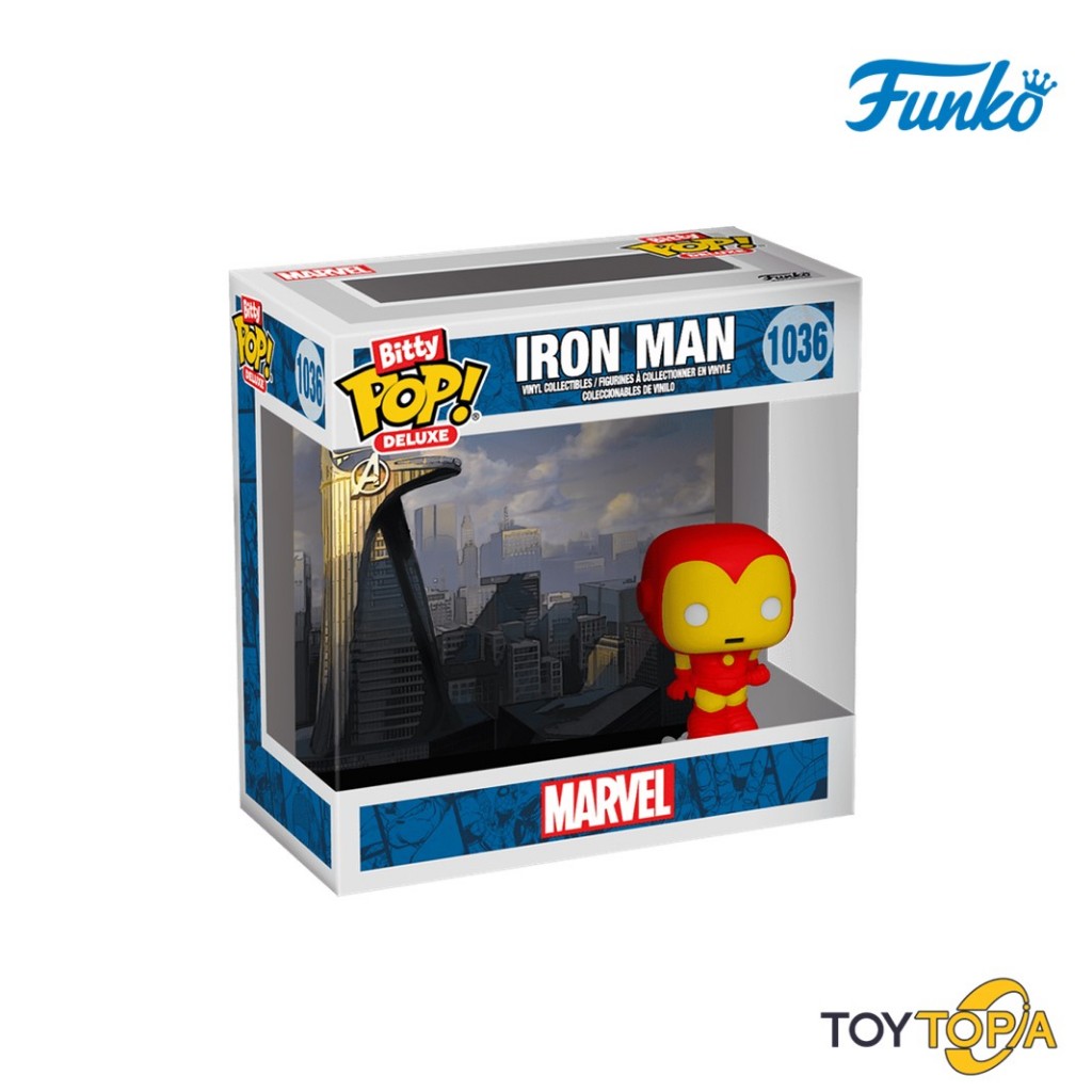 (81301) Iron Man (AvengerTower)(1036) Bitty POP! Deluxe by Funko