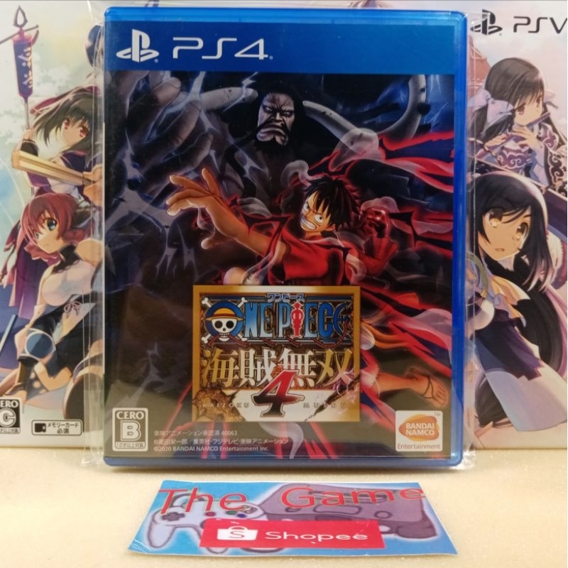 (PS4)​ เเผ่น​เกมส์​ PS4​ -​ PS5​  One Piece Kaizoku Musou 4