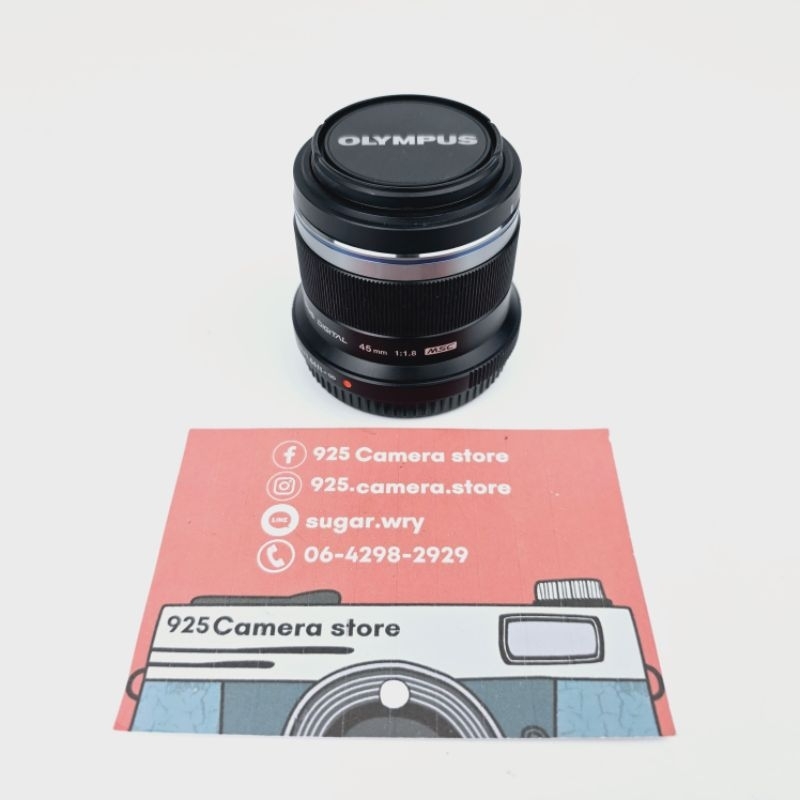 เลนส์ Olympus 45mm F1.8 สีดำ