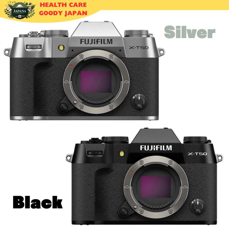 Fujifilm Mirrorless Camera X-T50 Body Black F X-T50-B
Fujifilm Mirrorless Camera X-T50 Body Silver F