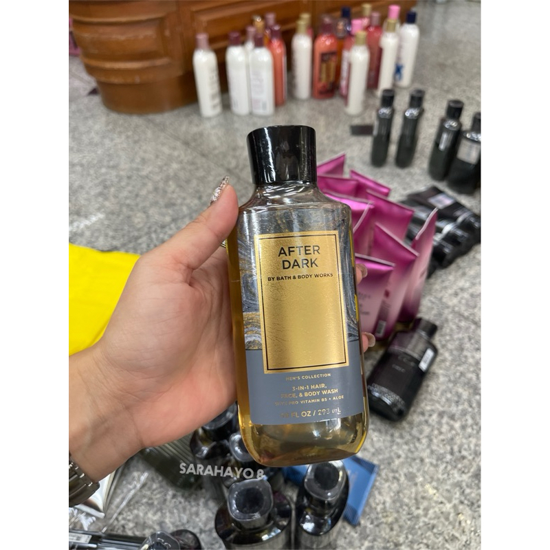 Bath & Body Works After Dark Men's 3-IN-1 Hair & Body Wash 295ml. ของแท้
