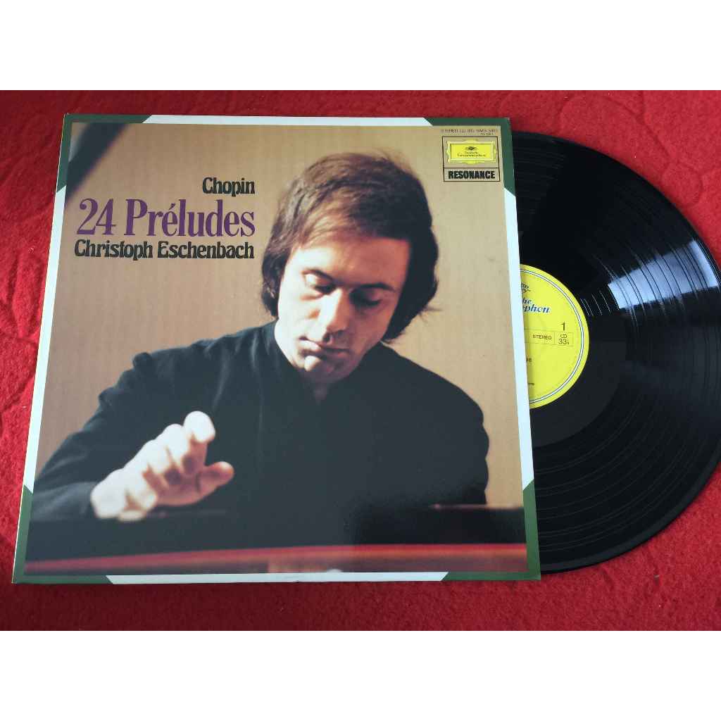 Chopin 24 Preludes - Christoph Eschenbach ขนาด 12 นิ้ว LP B42