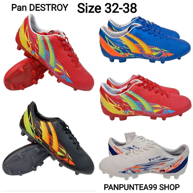 PAN. DESTROY ELVALOY  PF15DA รองฟุตบอล รองเท้าสตั๊ดแพน