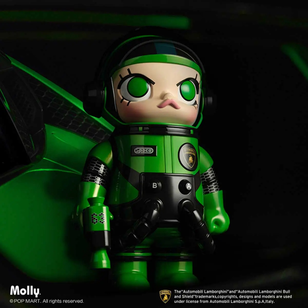 (พรีออเดอร์ 💯) MEGA SPACE MOLLY 400% Automobili Lamborghini Edition ✨️💚 | ใช้ส่วนลดร้านโค้ดคุ้มได้ ว