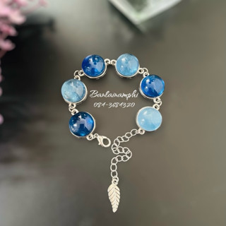 ข้อมือไหลน้ำพี้ (ขนาดเม็ดไหล 14 มิล )  (Lai Namphi)