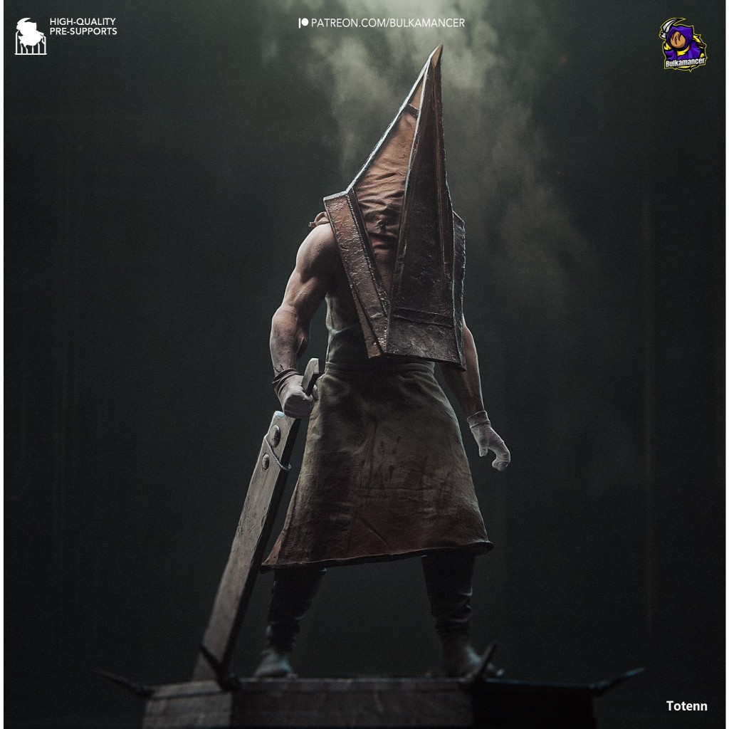 Pyramid Head 1/8 Silent Hill [โมเดลเรซิ่นไม่ทำสี]